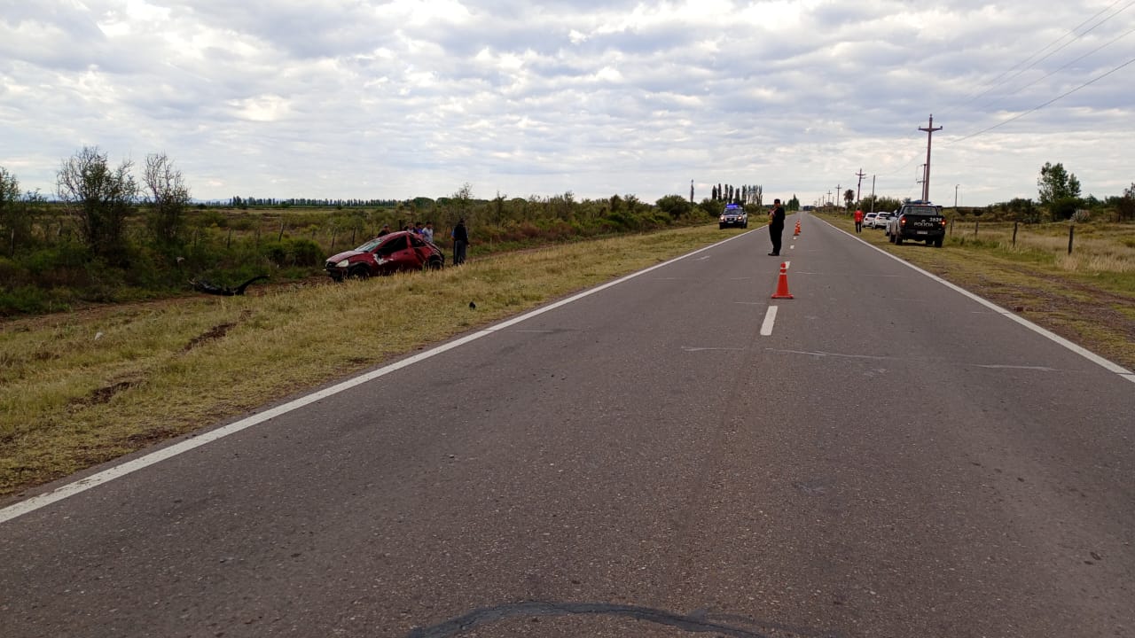 Vuelco fatal en Villa Atuel
