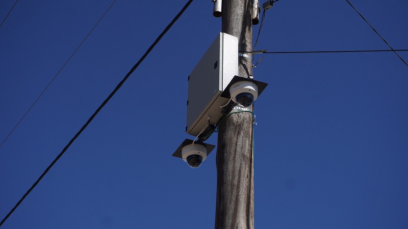 El barrio Parque ya cuenta con nuevas cámaras de seguridad