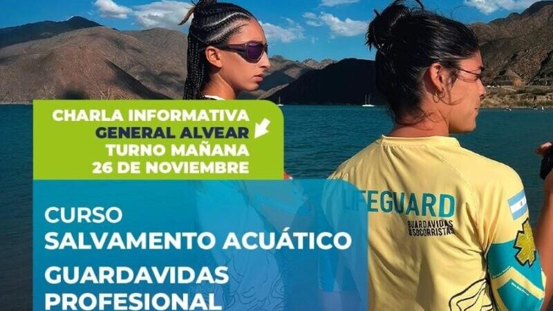 Charla Informativa del Curso: Salvamento Acuático Guardavidas Profesional