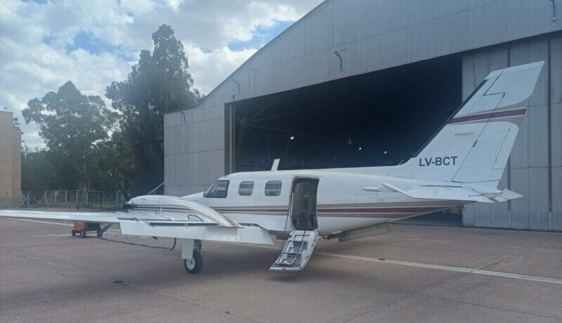 Ya se encuentra en San Rafael la primera aeronave del sistema de Lucha Antigranizo para el Sur Mendocino