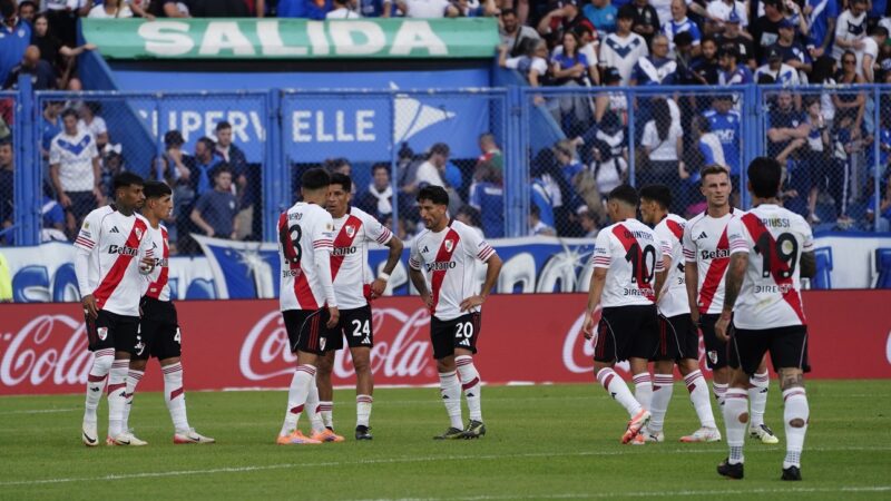 River empató con Vélez y hoy está afuera de la Copa Libertadores 2026