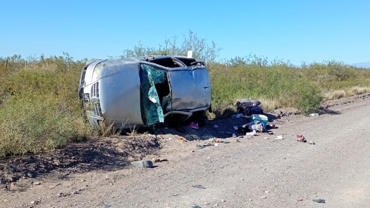 Tres mujeres lesionadas luego de un vuelco en Punta de Agua