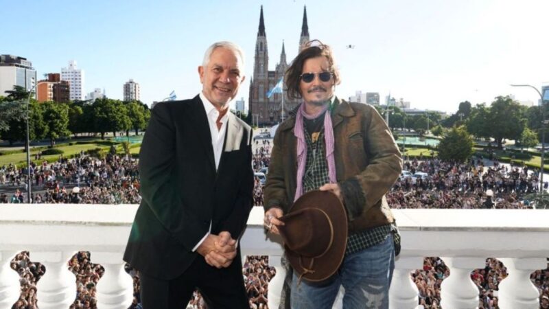 Johnny Depp: “Milei es una versión argentina de Donald Trump”