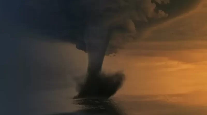 Tornado no supercelular sorprende a Neuquén