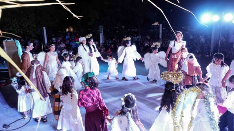 Concierto navideño en barrio San Carlos