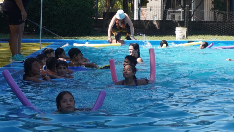 Comenzaron los centros recreativos de verano en distintos puntos del departamento