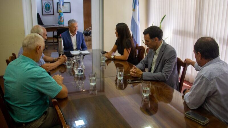 Molero se reunió con autoridades de ECOGAS para avanzar en la planificación de la red de gas en General Alvear