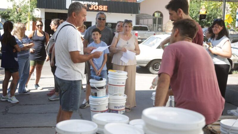 Comenzó el Operativo Pintura Escolar 2026 en el Sur mendocino