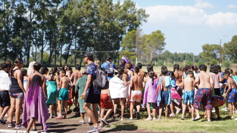 Los reyes magos en la colonia de verano