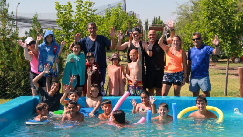 Actividades de verano en el centro recreativo de El Desvío