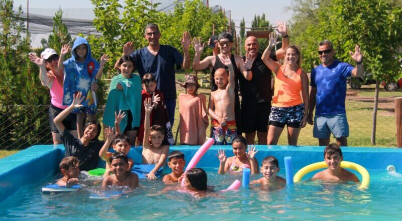 Actividades de verano en el centro recreativo de El Desvío