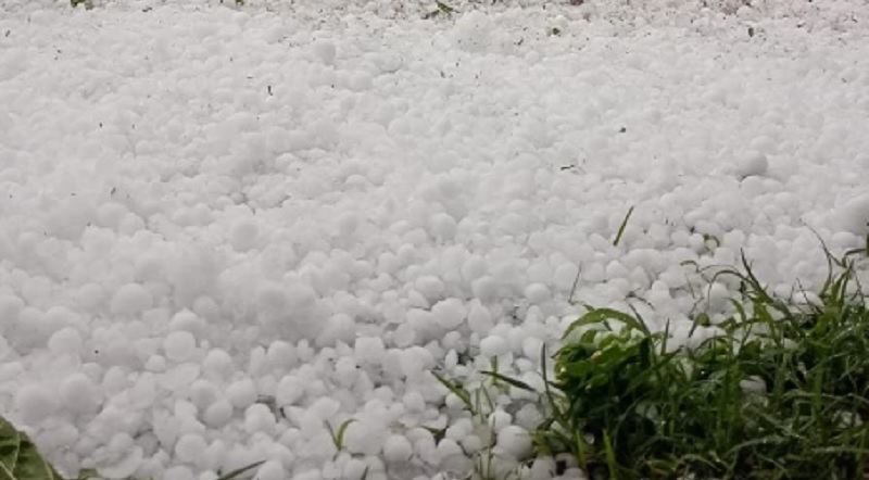 A un año exacto Real del Padre y Jaime Prats volvieron a ser arrasados por el granizo