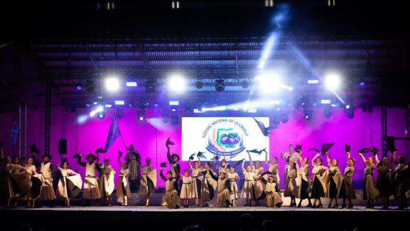 Comenzó la 24° edición del Festival de la Ciruela y fue coronada su nueva reina