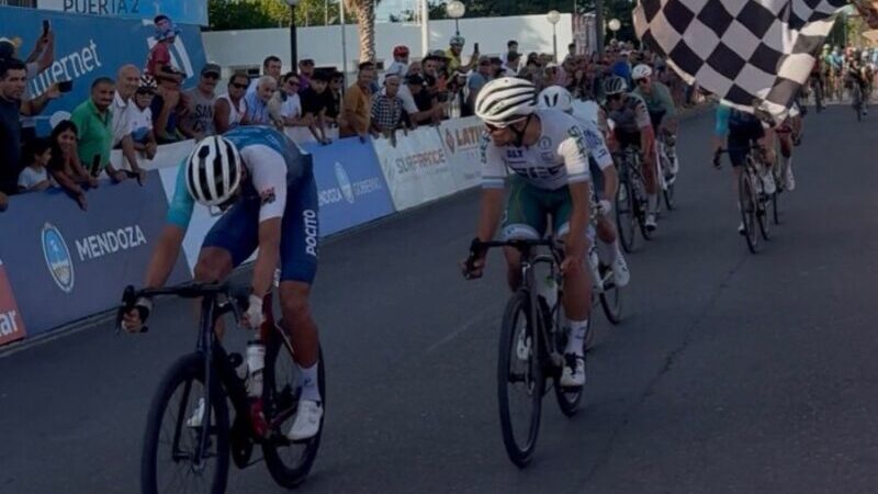 Tivani ganó la 4ª etapa de la Vuelta de Mendoza y Moyano sigue como líder de la general