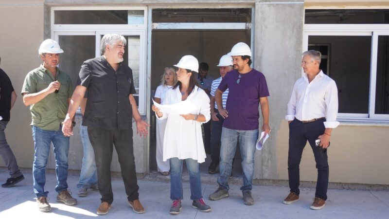 Avanza la construcción del pabellón de salud mental en el Hospital Enfermeros Argentinos