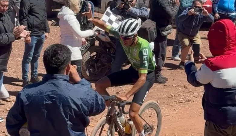El chileno José Autran se quedó con la Etapa Reina de la Vuelta de Mendoza