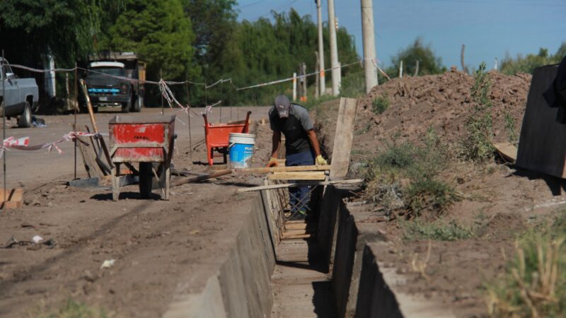 Urbanización en el Barrio “El Desvío”