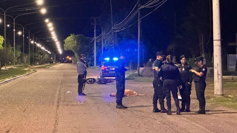 Tragedia en Alvear, falleció motociclista