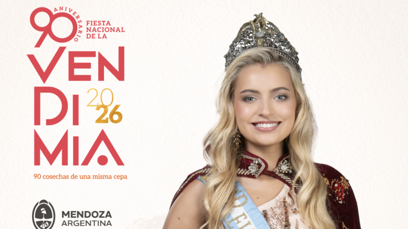 Azul Antolinez nueva Reina Nacional de la Vendimia