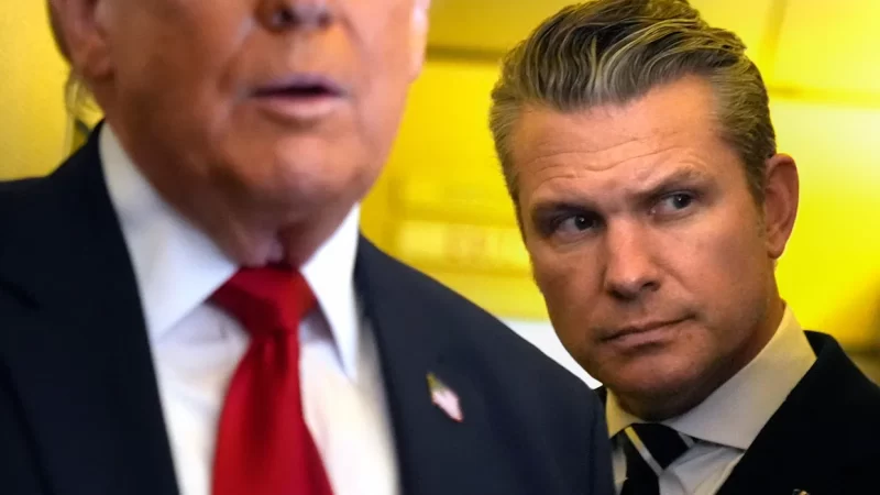 El equipo de Trump presiona a los medios: “Cuenten la guerra como la vemos nosotros”