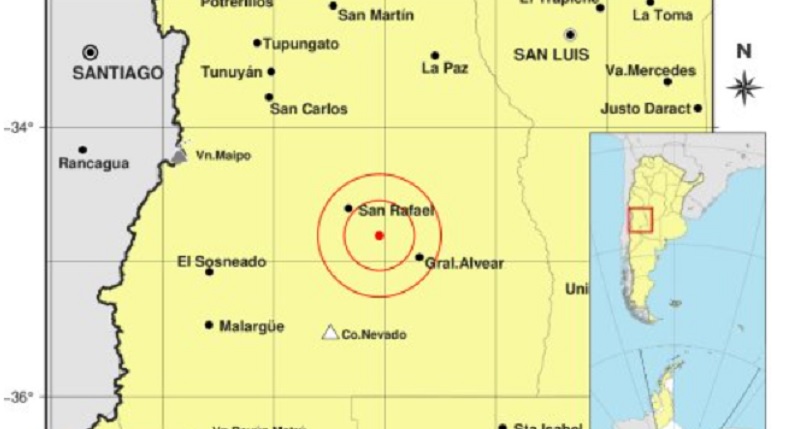 Tembló en San Rafael