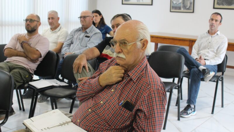 Reunión informativa sobre forestación urbana y recuperación de cortinas forestales