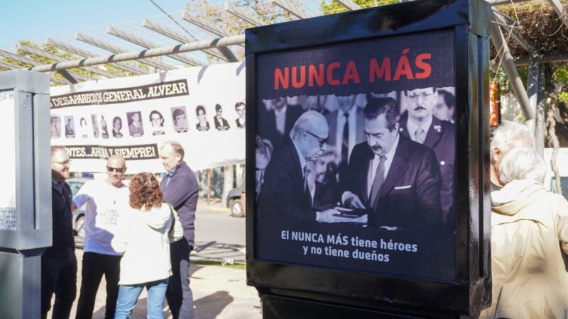 24 de marzo: descubrimiento de placa por el Día Nacional de la Memoria por la Verdad y la Justicia