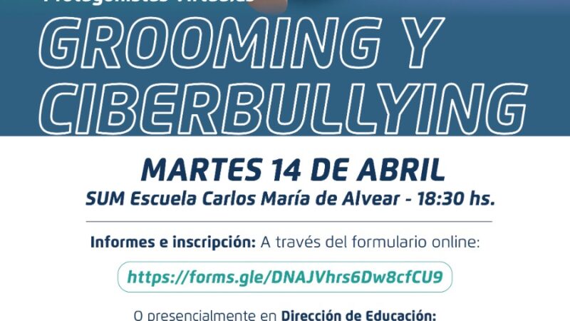 Capacitación: Grooming y Ciberbullying