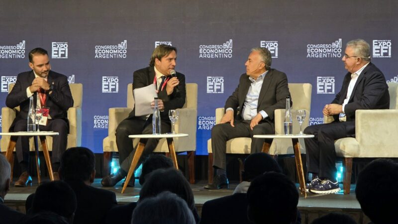 Cornejo: “No hay que cambiar el rumbo, hay que hacer ajustes para consolidar la estabilidad”