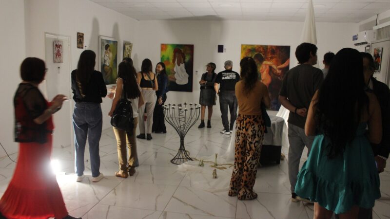 Ritual Sonoro Visual reunió música y arte en Casa Salonia