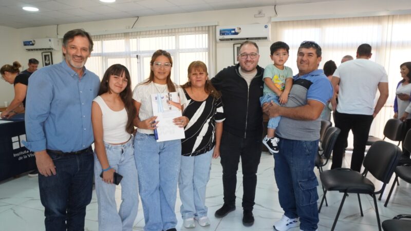 Avanza el programa “Mejoro mi casa” con nuevas soluciones habitacionales en General Alvear