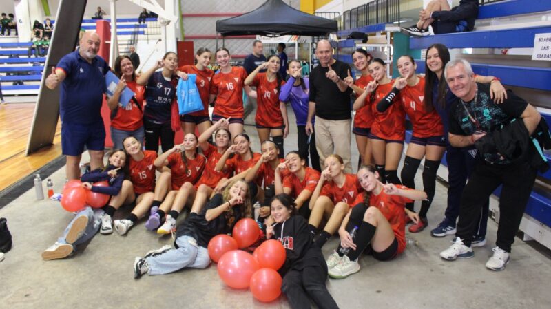 General Alvear cerró el Torneo Argentino de Handball Menores B con balance positivo