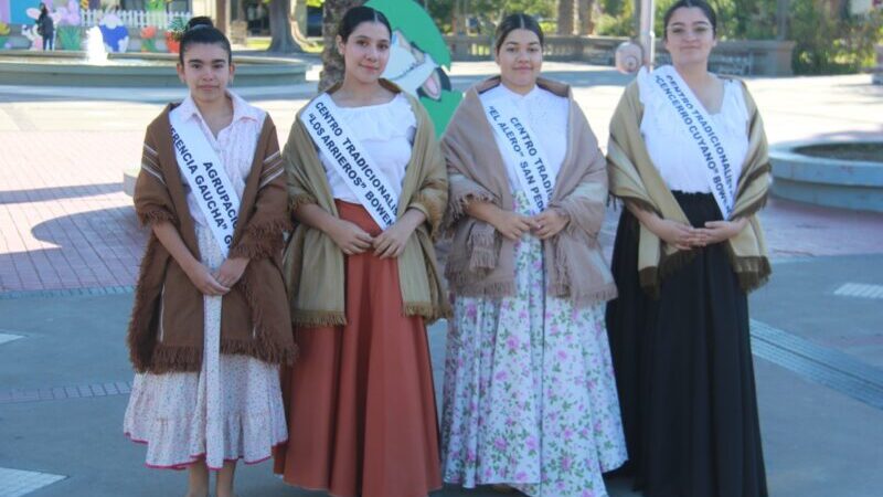 Presentación candidatas Flor Departamental de la Traición