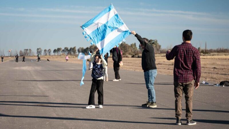 El Concurso de Barriletes volvió a reunir a las familias en el Aeroclub de General Alvear